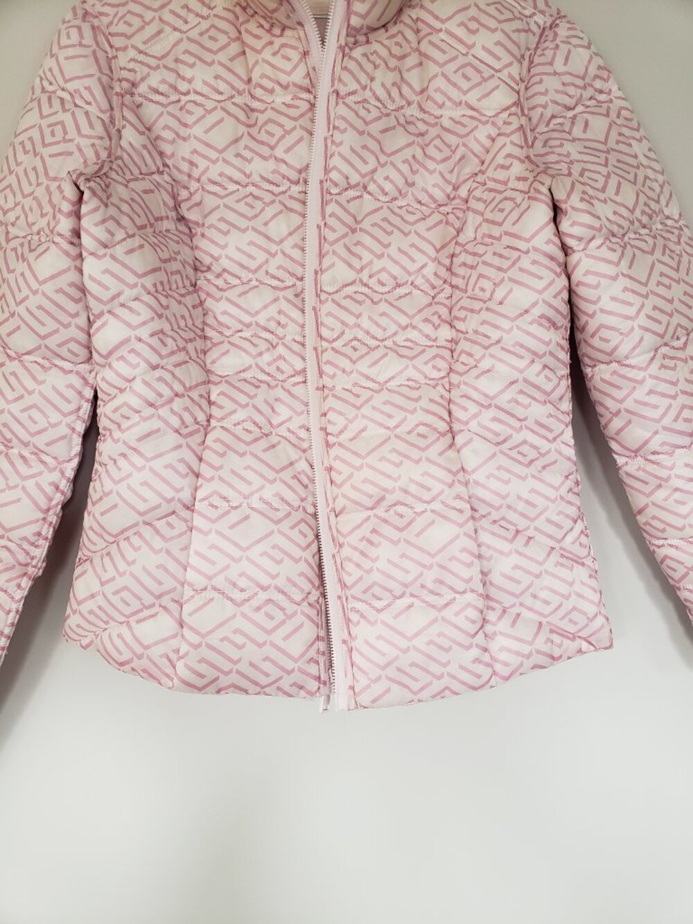 Pink Puffer Lightweight Jacket - Picture 3 of 5